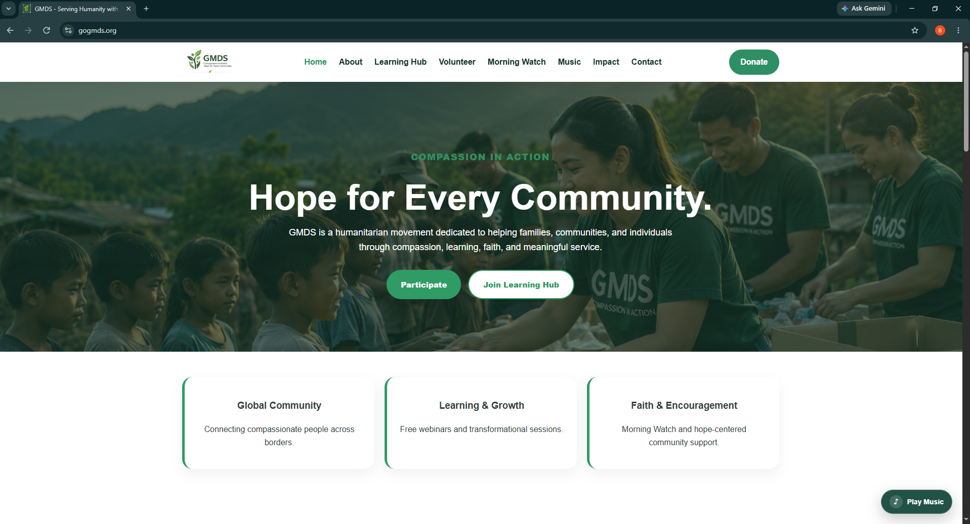 GMDS Website